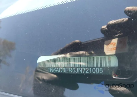 2018 Nissan Frontier Sv z USA, uszkodzony, nr VIN 1N6AD0ER6JN721005